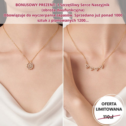 Czuły Prezent - Zestaw Jabłko i naszyjnik Miłość